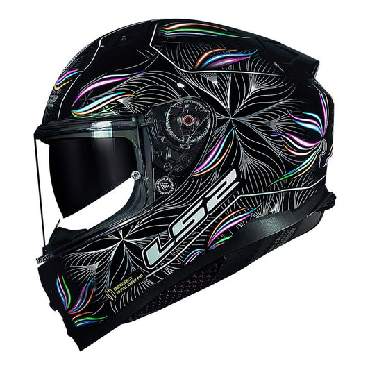 CAPACETE VECTOR II TROPICAL PRETO