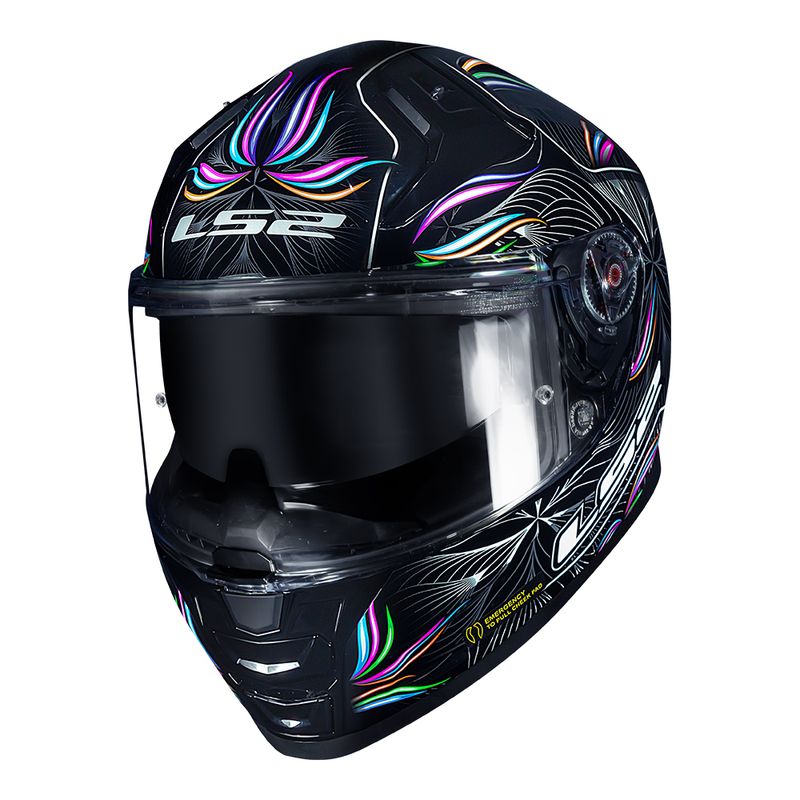 CAPACETE VECTOR II TROPICAL PRETO
