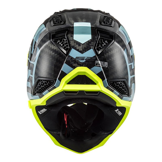 CAPACETE LS2 X-FORCE C BARRIER SKY AZUL