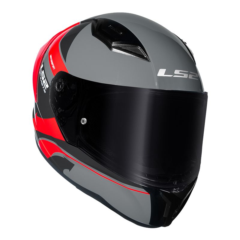 CAPACETE LS2 VIGO VISION CINZA