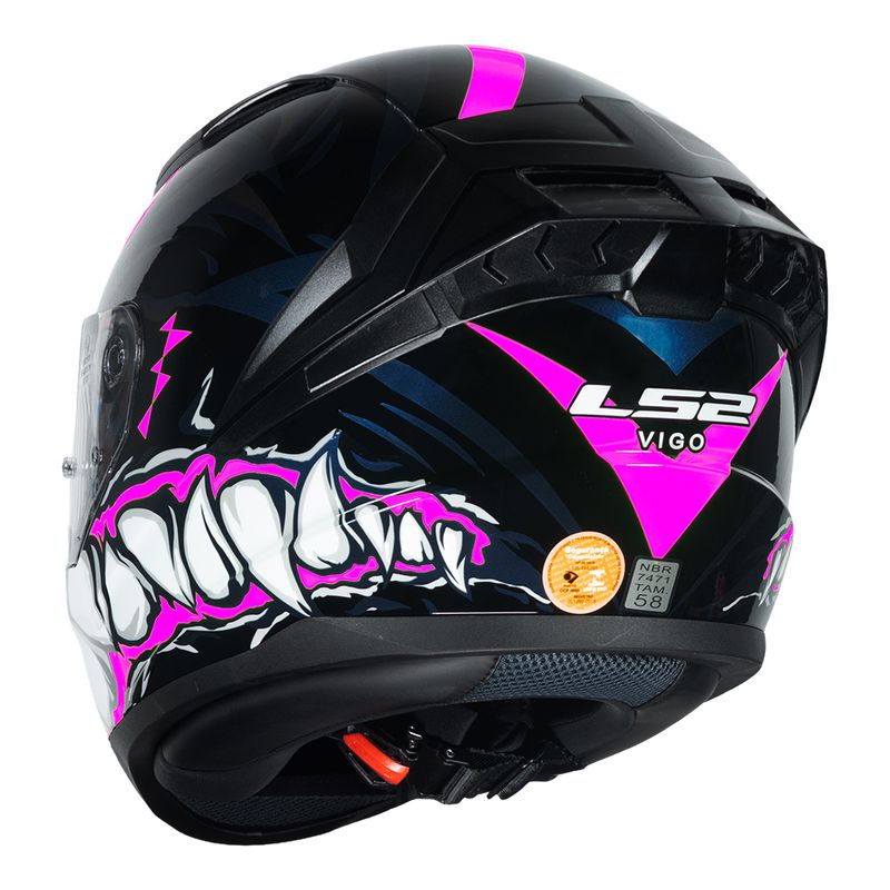 CAPACETE LS2 VIGO SARBUL ROSA