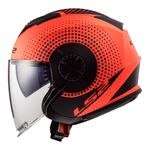 CAPACETE LS2 VERSO SPIN LARANJA