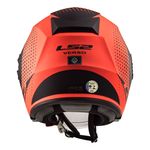 CAPACETE LS2 VERSO SPIN LARANJA