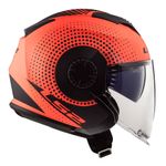 CAPACETE LS2 VERSO SPIN LARANJA