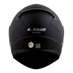 CAPACETE LS2 RAPID MONOCOLOR PRETO FOSCO SKU 06002023506510114050