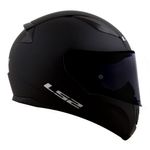 CAPACETE LS2 RAPID MONOCOLOR PRETO FOSCO SKU 06002023506510114050