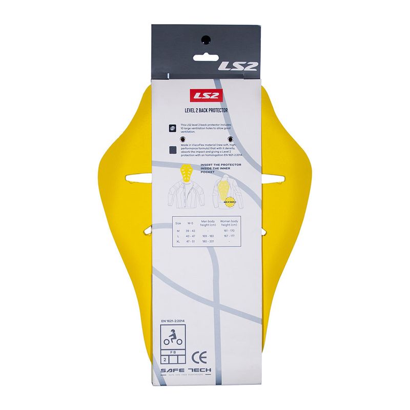 PROTETOR DE COLUNA LS2 BACK PROTECTOR