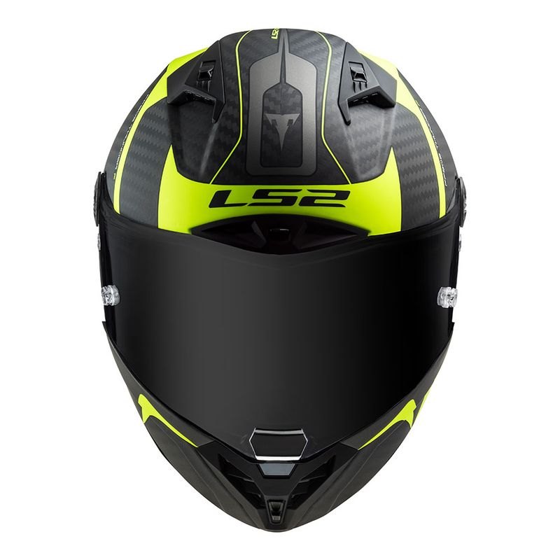 CAPACETE LS2 THUNDER CARBON RACING 1 AMARELO