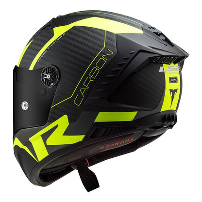 CAPACETE LS2 THUNDER CARBON RACING 1 AMARELO