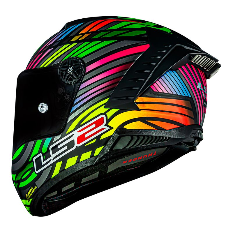 CAPACETE LS2 THUNDER CARBON RAINBOW