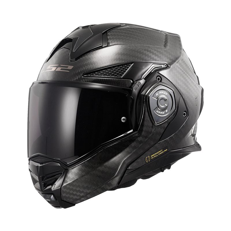 CAPACETE LS2 ADVANT X CARBON SOLID