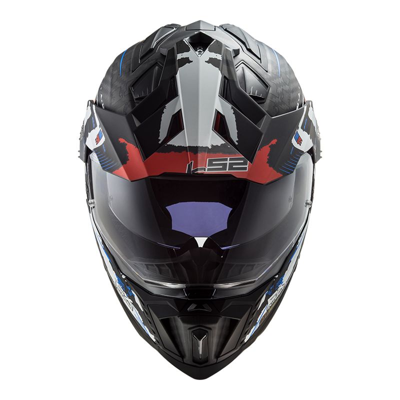 CAPACETE LS2 EXPLORER EXTEND VERMELHO