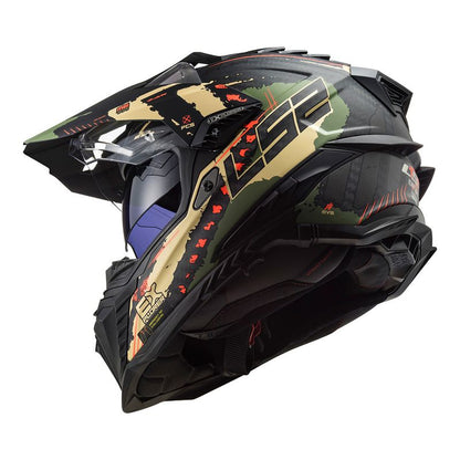 CAPACETE LS2 EXPLORER EXTEND VERDE