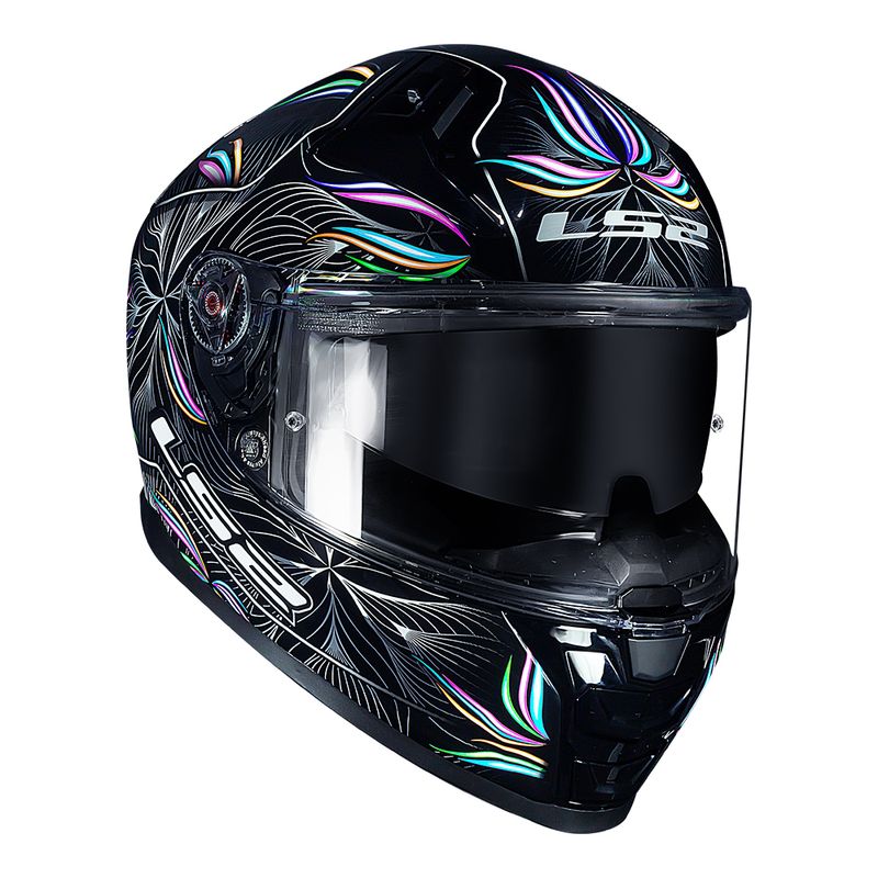 CAPACETE VECTOR II TROPICAL PRETO