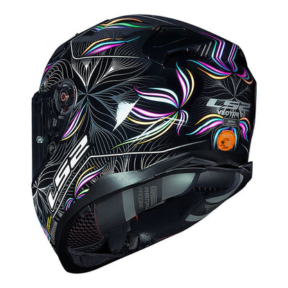 CAPACETE VECTOR II TROPICAL PRETO