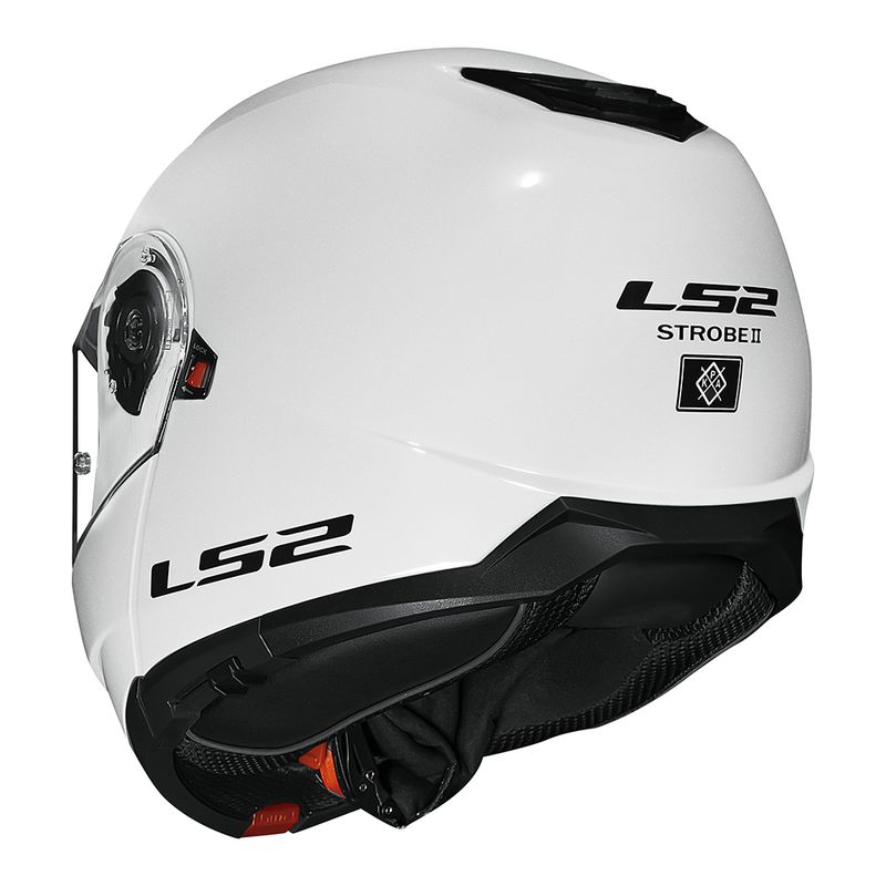CAPACETE STROBE II MONOCOLOR BRANCO