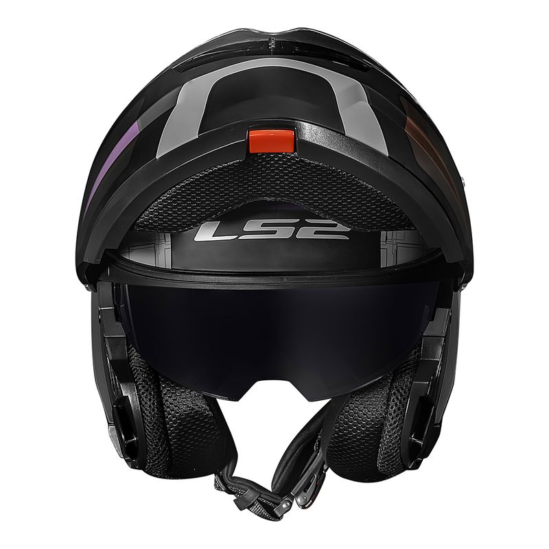 CAPACETE STROBE II ORION PRETO/ROXO FOSCO