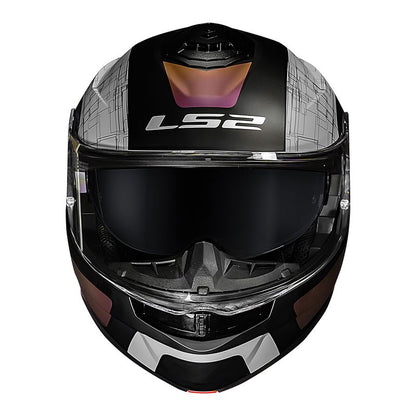 CAPACETE STROBE II ORION PRETO/ROXO FOSCO
