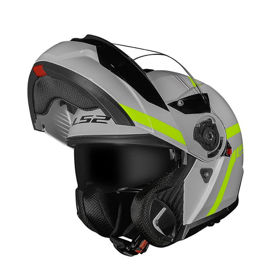 CAPACETE LS2 STROBE II PHANTOM TITANIUM FOSCO