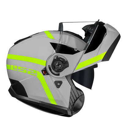 CAPACETE LS2 STROBE II PHANTOM TITANIUM FOSCO