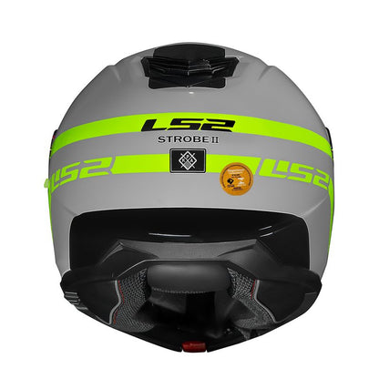 CAPACETE LS2 STROBE II PHANTOM TITANIUM FOSCO