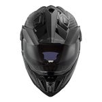 CAPACETE LS2 EXPLORER CARBON SOLID FOSCO