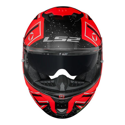 CAPACETE LS2 STREAM II MAZE LARANJA