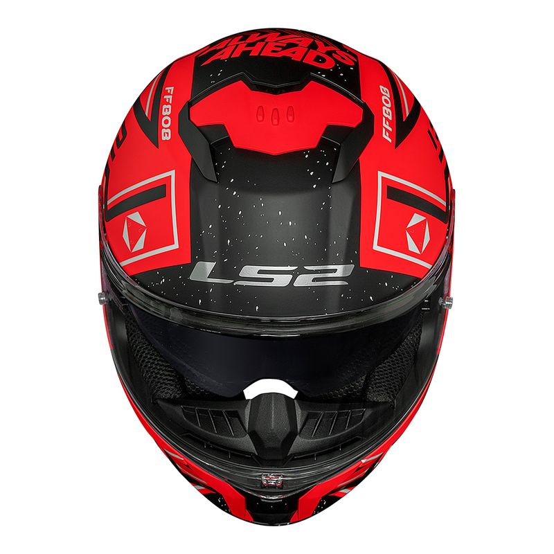 CAPACETE LS2 STREAM II MAZE LARANJA