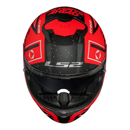CAPACETE LS2 STREAM II MAZE LARANJA