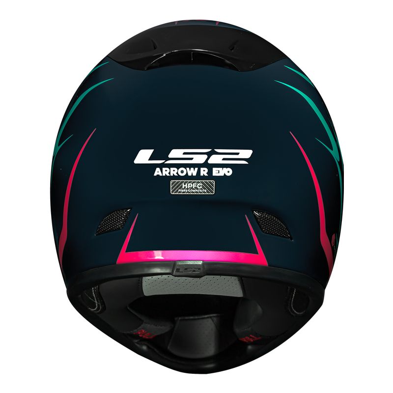 CAPACETE LS2 ARROW FLAMES VERDE