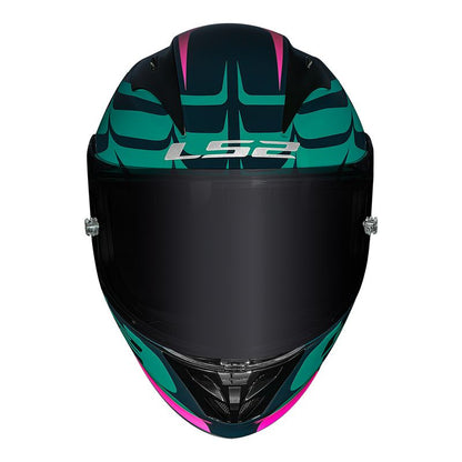 CAPACETE LS2 ARROW FLAMES VERDE
