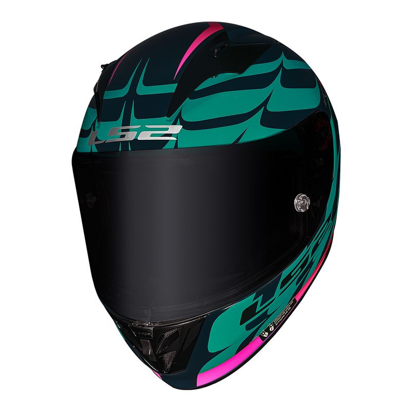 CAPACETE LS2 ARROW FLAMES VERDE