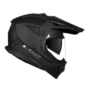 CAPACETE LS2 EXPLORER CARBON SOLID FOSCO