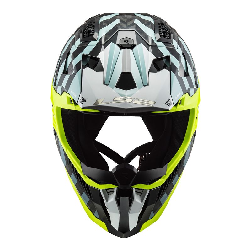 CAPACETE LS2 X-FORCE C BARRIER SKY AZUL