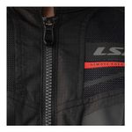 JAQUETA LS2 GARDA PRETO