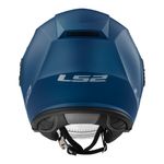 CAPACETE LS2 VERSO MONOCOLOR AZUL FOSCO