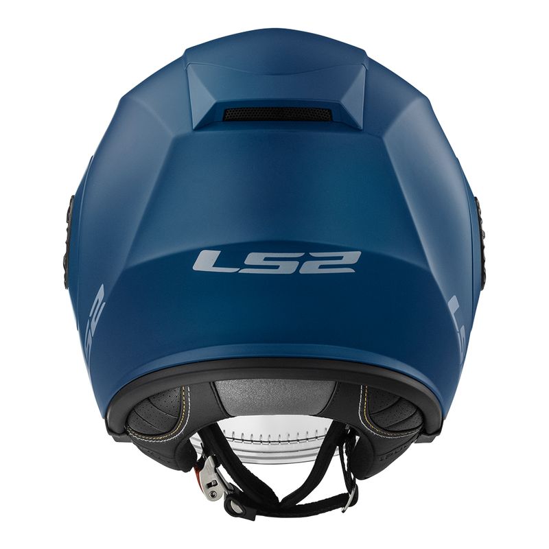 CAPACETE LS2 VERSO MONOCOLOR AZUL FOSCO