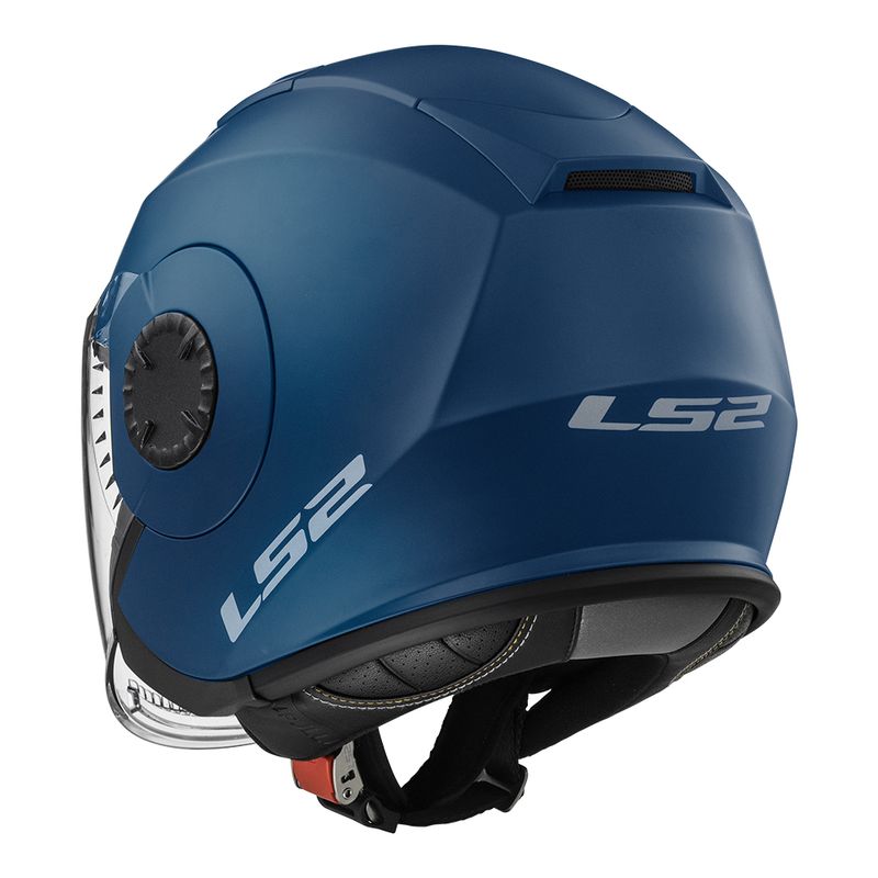 CAPACETE LS2 VERSO MONOCOLOR AZUL FOSCO