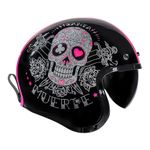 CAPACETE LS2 SPITFIRE PINKY MUERTE ROSA
