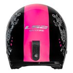 CAPACETE LS2 SPITFIRE PINKY MUERTE ROSA