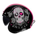 CAPACETE LS2 SPITFIRE PINKY MUERTE ROSA