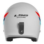 CAPACETE LS2 SPITFIRE RETRO BRANCO