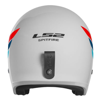 CAPACETE LS2 SPITFIRE RETRO BRANCO