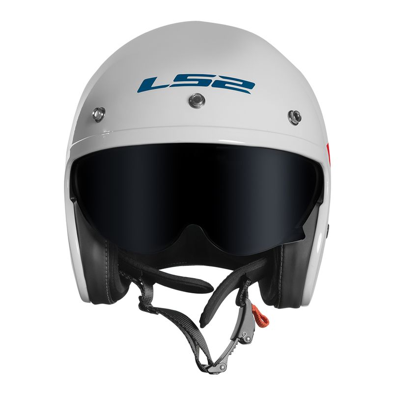 CAPACETE LS2 SPITFIRE RETRO BRANCO