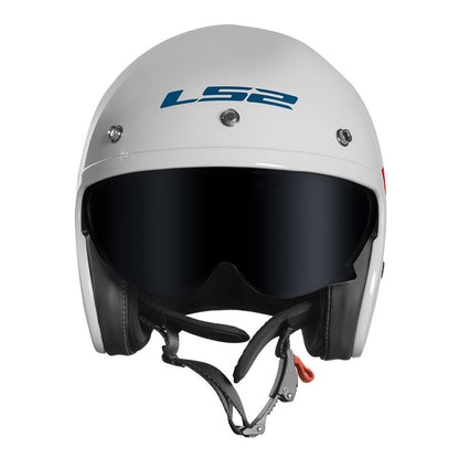 CAPACETE LS2 SPITFIRE RETRO BRANCO