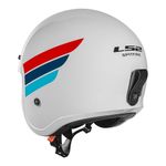 CAPACETE LS2 SPITFIRE RETRO BRANCO