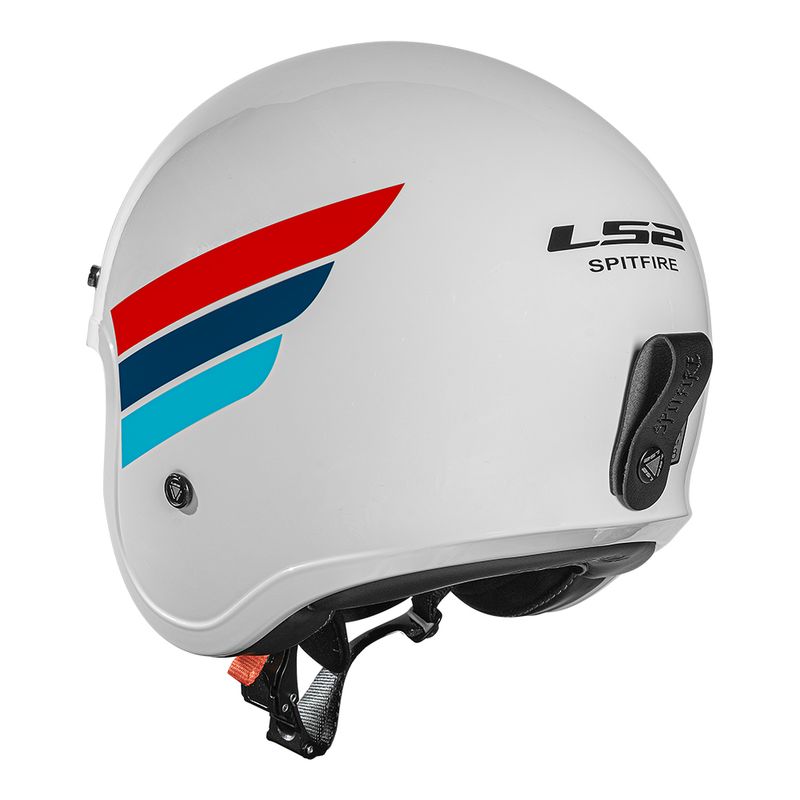 CAPACETE LS2 SPITFIRE RETRO BRANCO