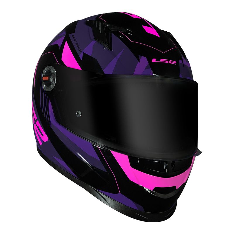 CAPACETE LS2 CLASSIC TANK ROXO