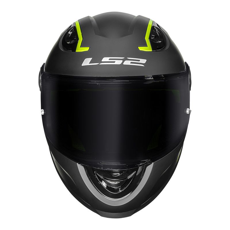 CAPACETE LS2 KID MONOCOLOR PRETO FOSCO