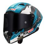 CAPACETE LS2 THUNDER CARBON GP HUERTAS REPLICA